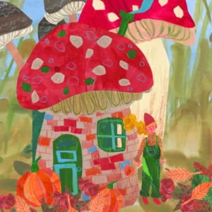 Paddenstoelenhuisjes